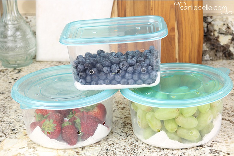 How to Make your own Produce Saver Containers for Cheap