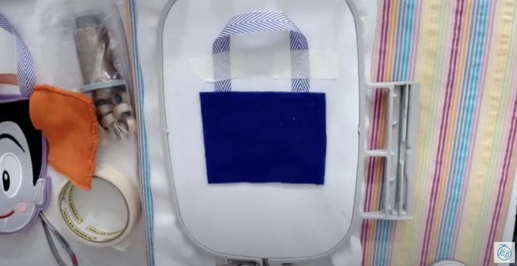 Preparing the Back of the Bag