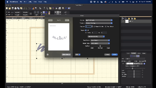 setting up software for neckline embroidery