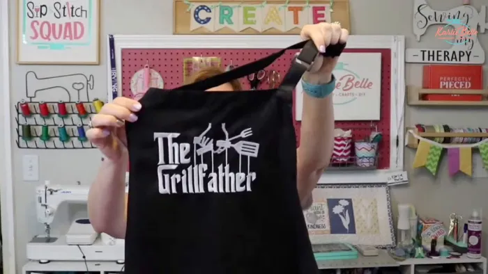 How to embroider an apron