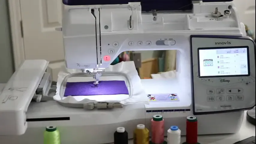 Placement Stitch for the Face Brother Embroidery Machine Tutorial
