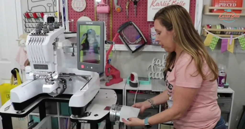 Using Stabilizer for better performance on Embroidery Machine for Caps