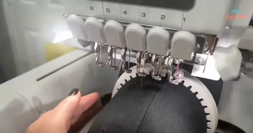 Thread Breaks on Embroidery Machine for Caps