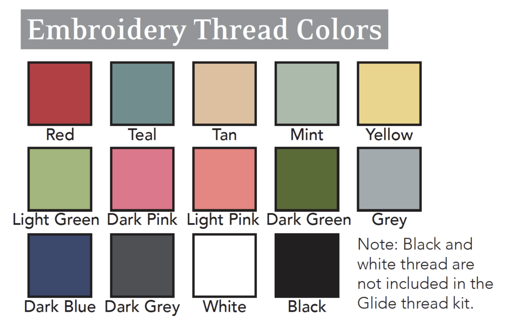 Oh Sew Delightful Thread Color Chart