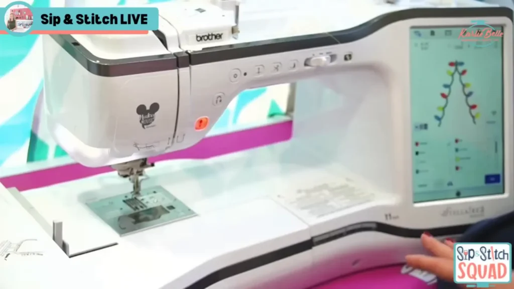 Setting Up the Machine for Stitching