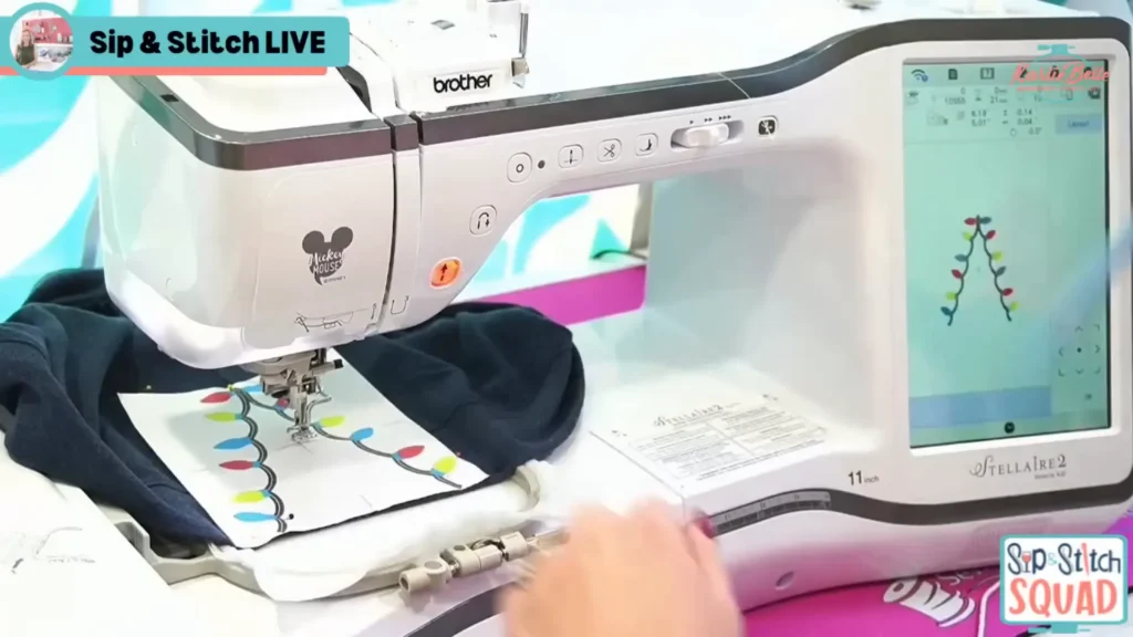 Setting Up the Machine for Stitching