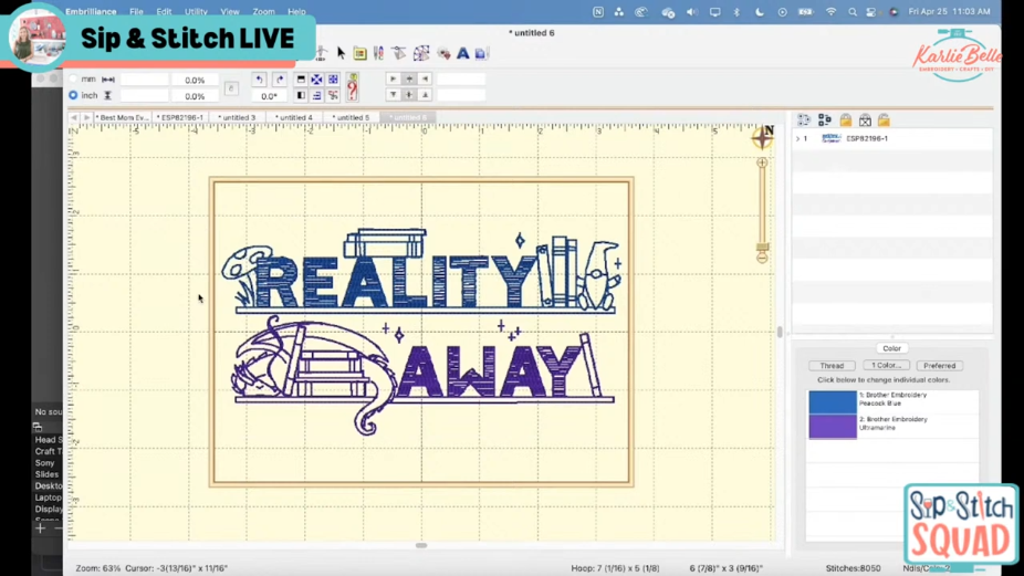 Using Embrilliance Software to Split and Prepare Your Design